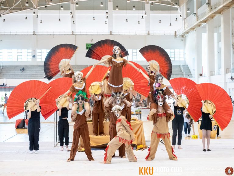 KKUIC Student Union Shines as 1st Runner-Up in KKU GAMES 2023 Parade and Recreation Competitions.