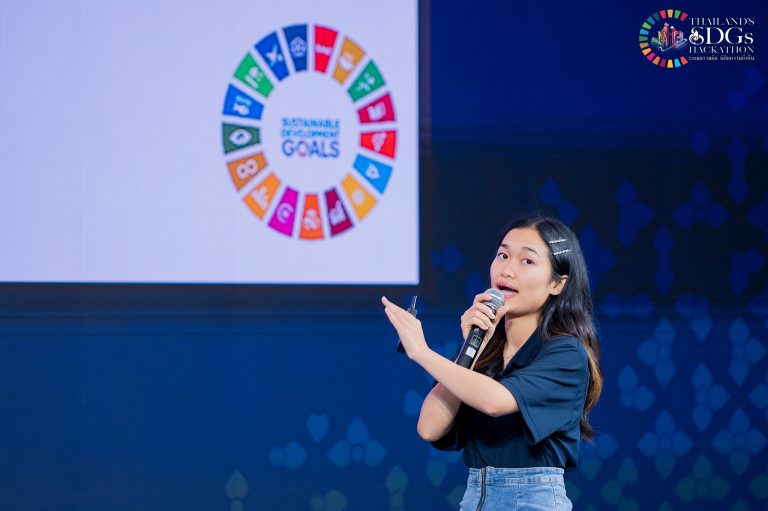 KKUIC Student in International Affairs Program Wins the Outstanding Presentation Award in Thailand’s SDGs Hackathon Competition