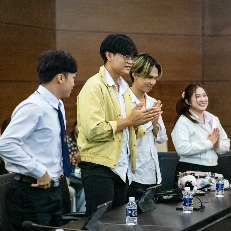 วิทยาลัยนานาชาตินำนักศึกษาเข้าร่วมกิจกรรมเสวนาภาพยนตร์นานาชาติ