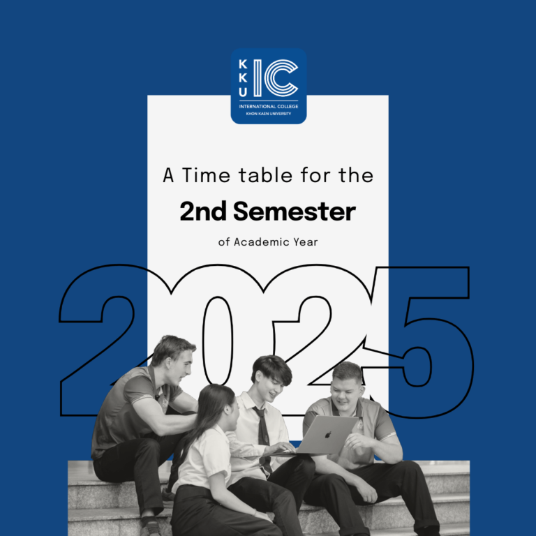 Time Table for the 2nd Semester of Academic Year