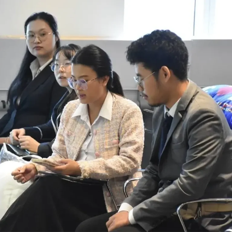 KKUIC International Affairs visited the European Delegation to Thailand at the Plaza Athénée, Bangkok