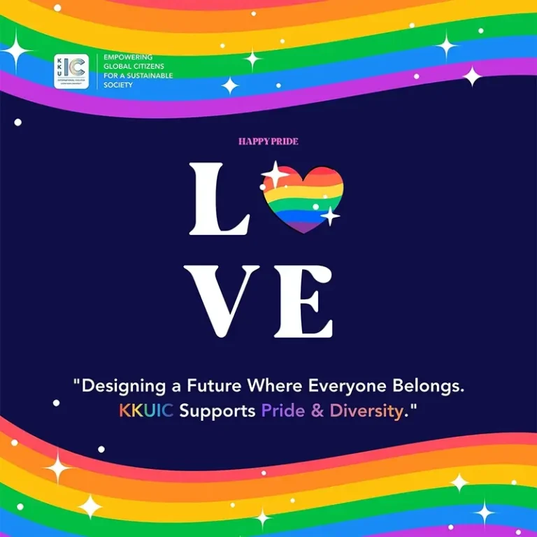 BE YOU. BE PROUD. At KKUIC, your true colors are always celebrated